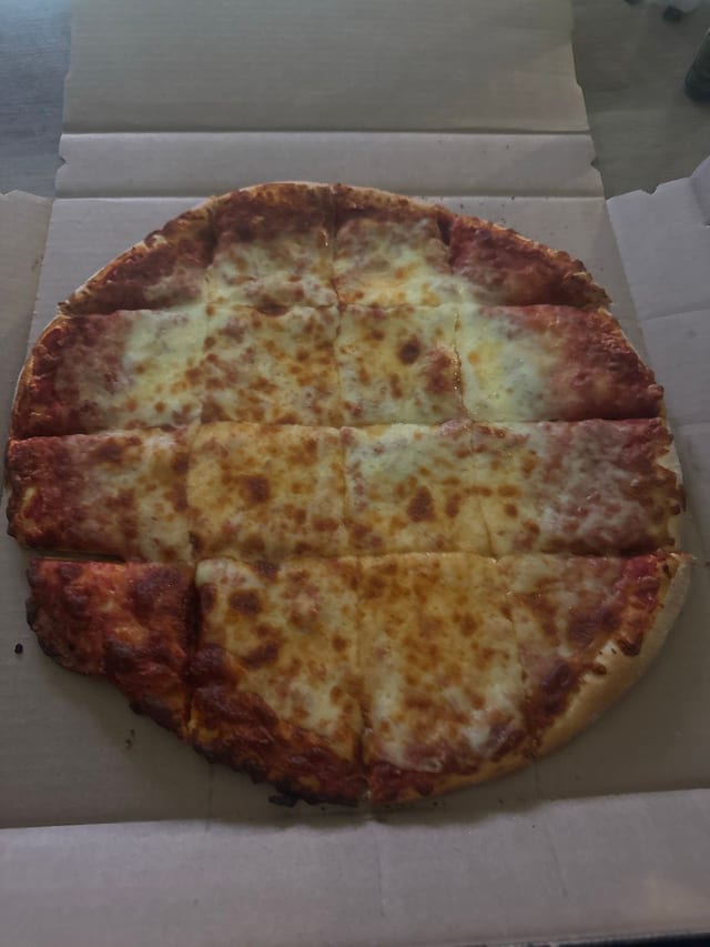 Large Cheese Pizza.