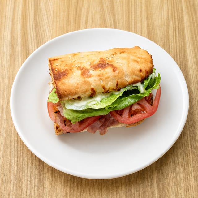 18" Hot Ham & Cheese.