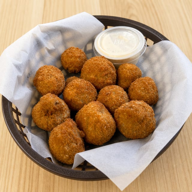 Breaded Mushrooms.