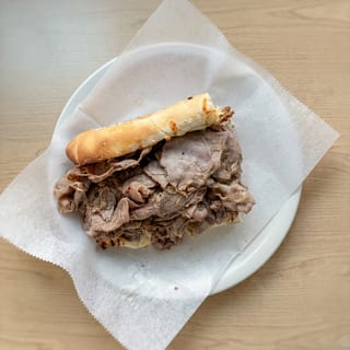 18" Italian Beef with Cheese